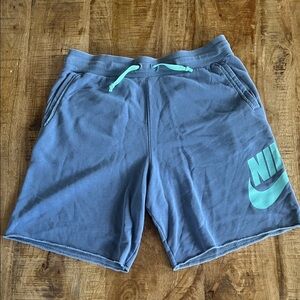 Nike Men's Athletic Shorts in blue with Teal Details
